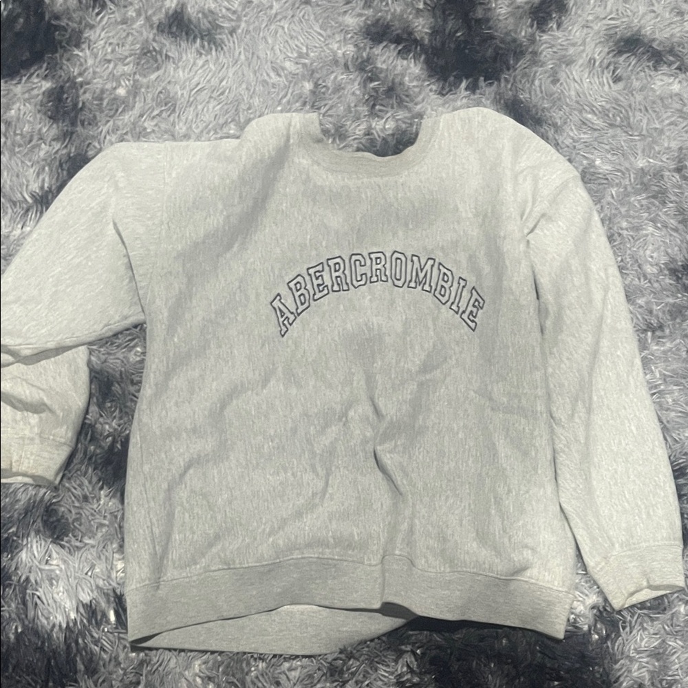 Abercrombie & Fitch Gray Performance Sweatshirt